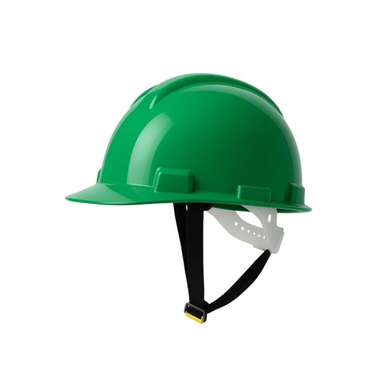 CASCO VERDE DRILO ARNÉS PLÁSTICO
