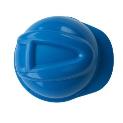 CASCO ROLLER DRILO AZUL CON BARBIQUEJO
