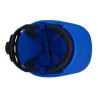 CASCO ROLLER DRILO AZUL CON BARBIQUEJO
