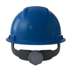 CASCO ROLLER DRILO AZUL CON BARBIQUEJO