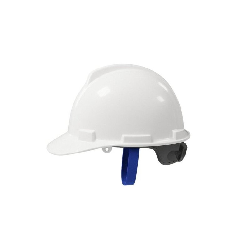 CASCO ROLLER DRILO BLANCO CON BARBIQUEJO