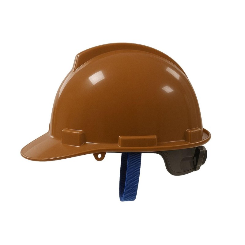 CASCO ROLLER DRILO CAFÉ CON BARBIQUEJO