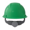 CASCO ROLLER DRILO VERDE CON BARBIQUEJO