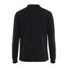 Polera pique manga larga negra Ackerland