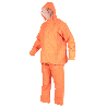 Traje de agua pu PVC naranja ackerland