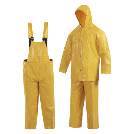 TRAJE JARDINERA PVC 0,45 MM AMARILLO ACKERLAND