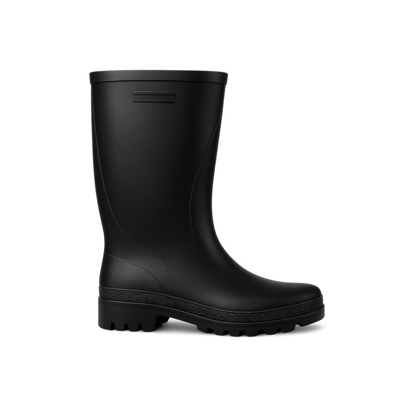 BOTA PVC NEGRA SIN PUNTA ACKERLAND