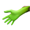 GUANTE TEXTURIZADO VERDE 8.0 GRAMOS