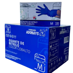 GUANTE NITRILO DESECHABLE 100 UNIDADES
