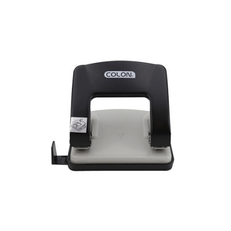 Perforadora Colon P7 Mediano Ajustable Negro 20 Hojas