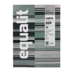 Papel Fotocopia Carta Equalit 75 g 500 Hojas