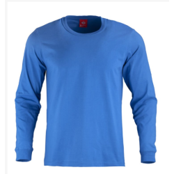 Polera 100% Algodón Manga Larga Hombre