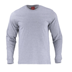 Polera 100% Algodón Manga Larga Hombre