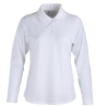Polera Polo DryFresh Smooth® 60% Algodón Manga Larga Mujer