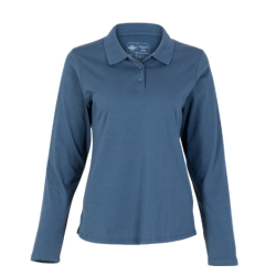 Polera Polo DryFresh Smooth® 60% Algodón Manga Larga Mujer