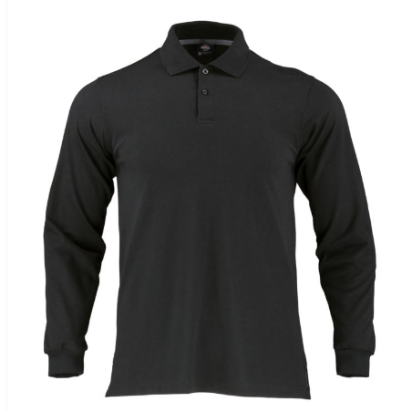 Polera Polo DryFresh® 60% Algodón Manga Larga Hombre