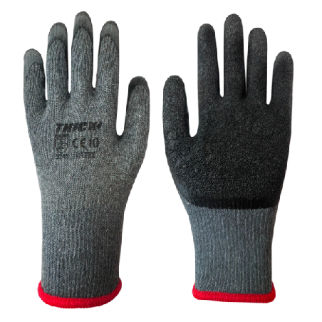 GUANTE MULTIFLEX PALMA LÁTEX GRIS THICK
