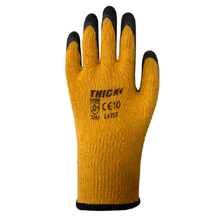 GUANTE MULTIFLEX PALMA LÁTEX AMARILLO THICK
